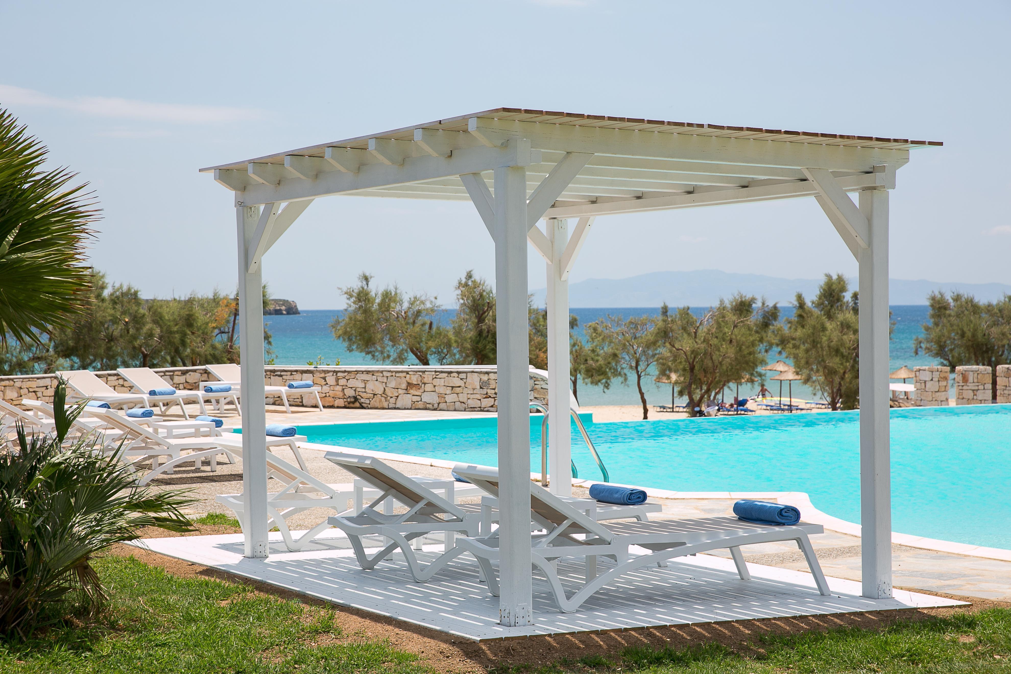 Acqua Marina Resort Chrisi Akti  Bagian luar foto